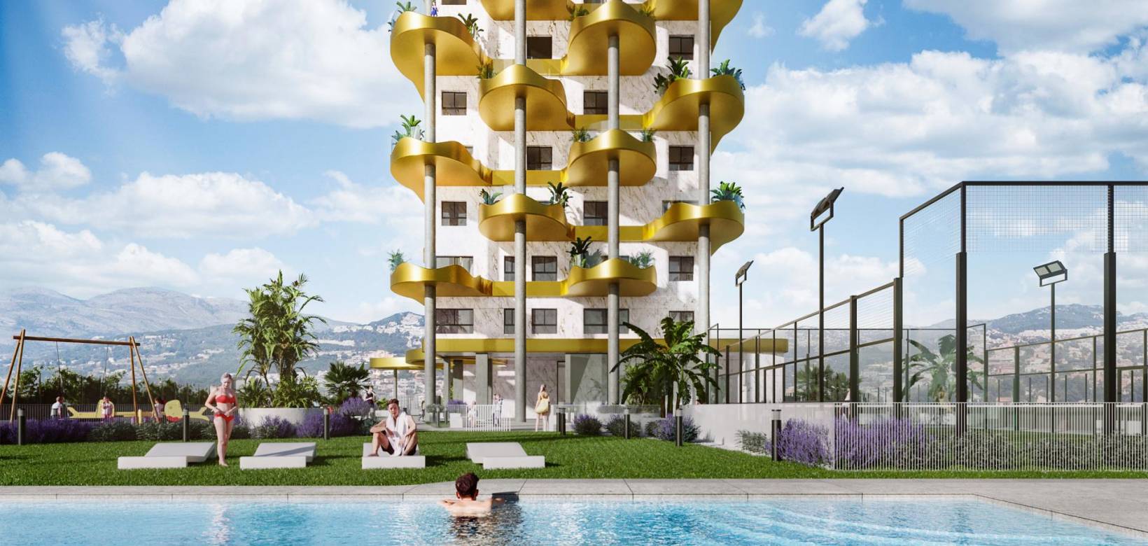 Nouvelle construction - Apartment with terrace - Calpe