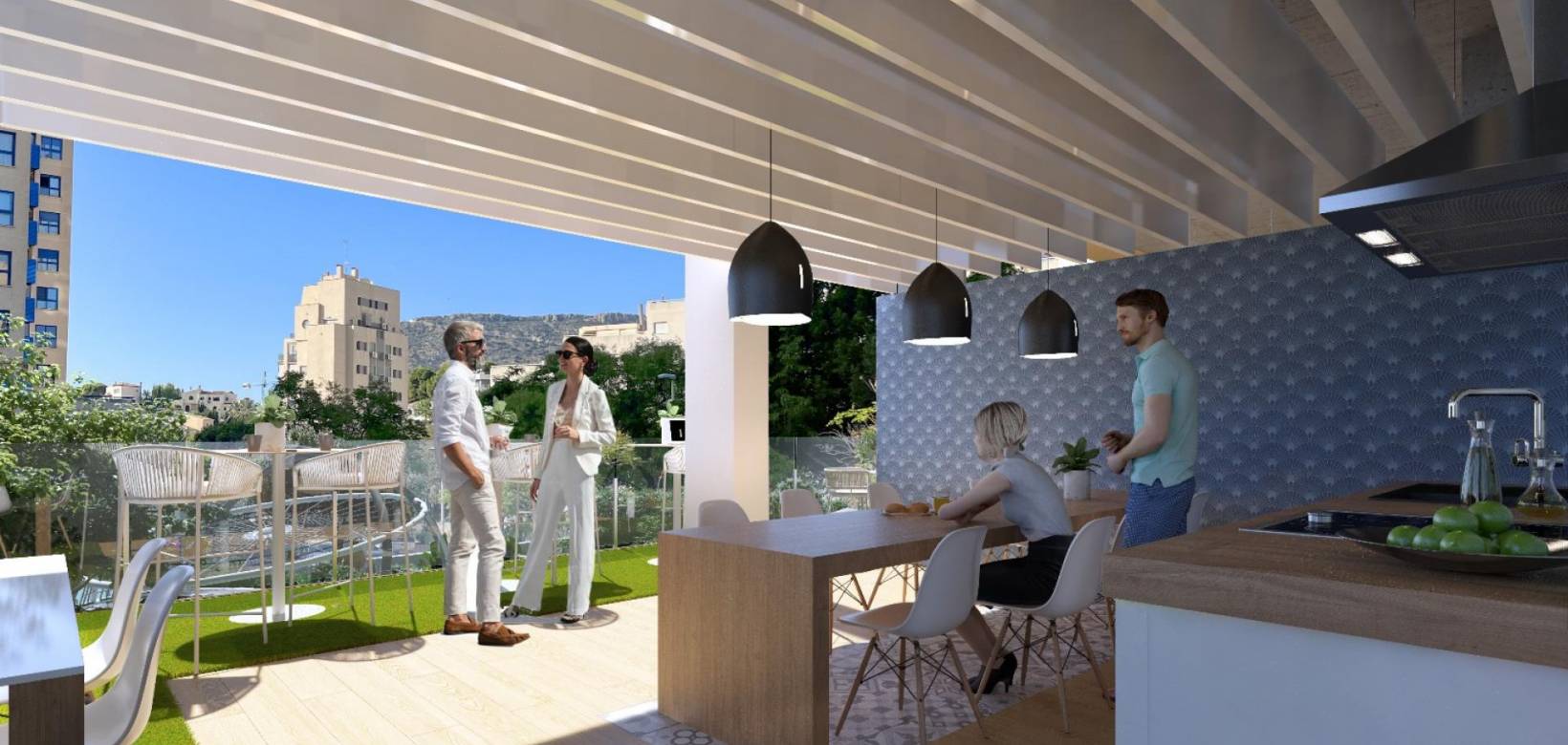 Nueva construcción  - Apartment with terrace - Calpe