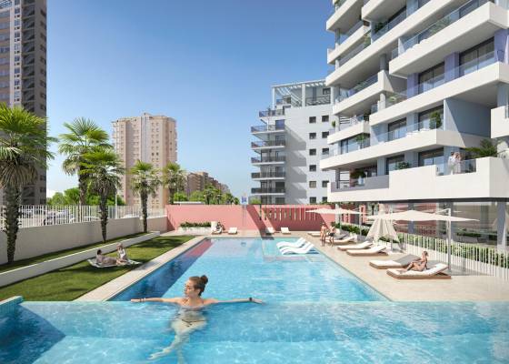 Apartment with terrace - Nueva construcción  - Calpe - Calpe