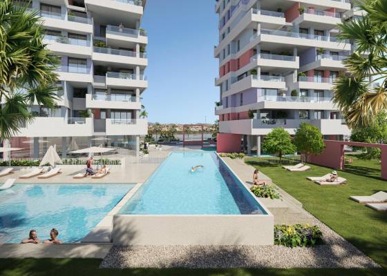 Apartment with terrace - Nueva construcción  - Calpe - Calpe
