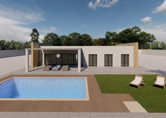 Detached villa - New Build - Pinoso - AM-PNDPAL