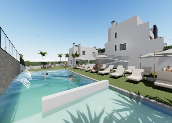 Maisons de ville - Nouvelle construction - Cox - Cox