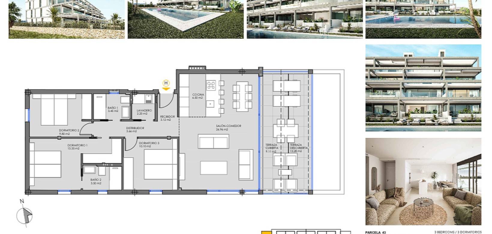 New Build - Apartment - Mar de Cristal