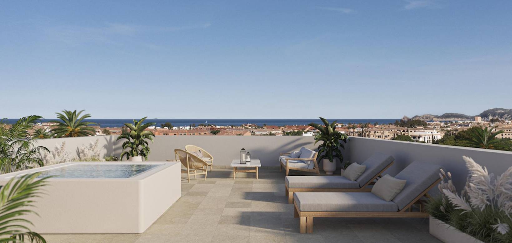 New Build - Apartment with terrace - Jávea