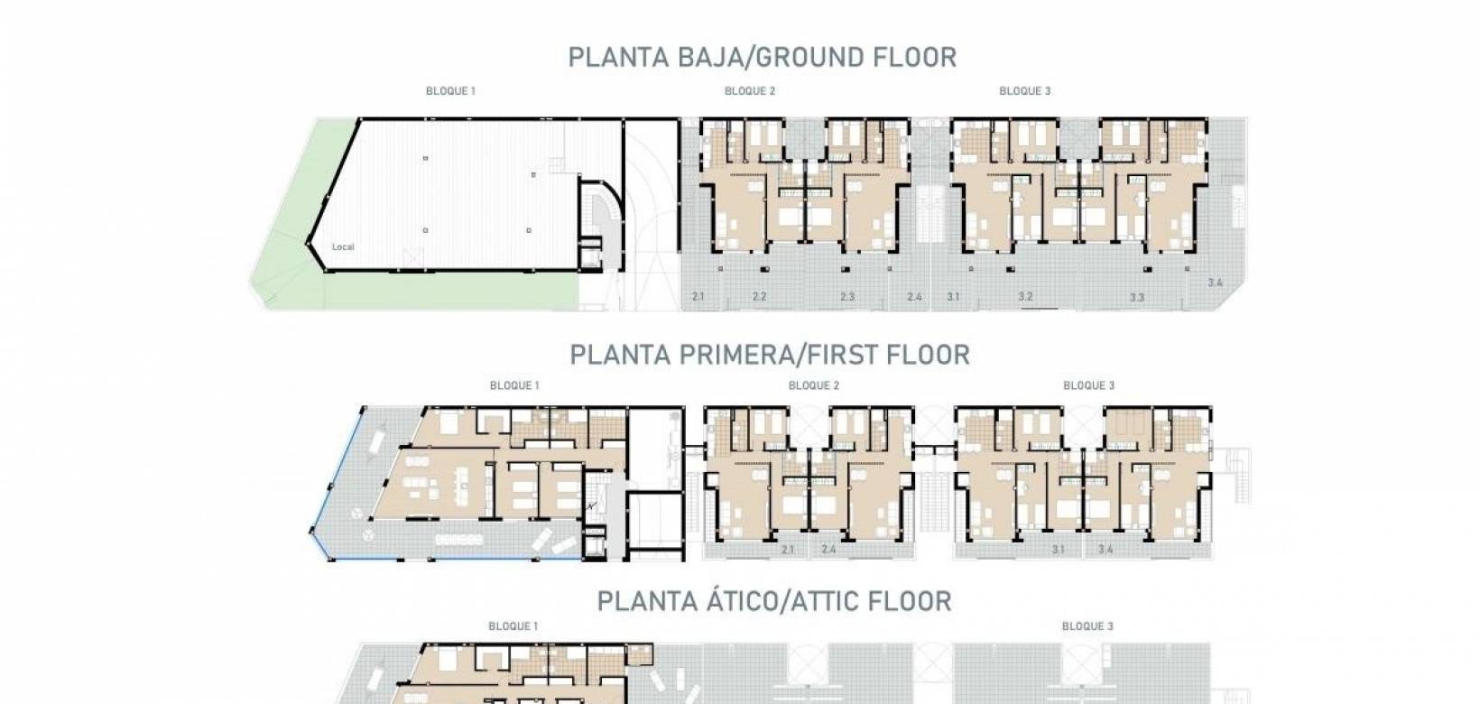 Nieuw gebouw - Penthouse - Pilar de la Horadada