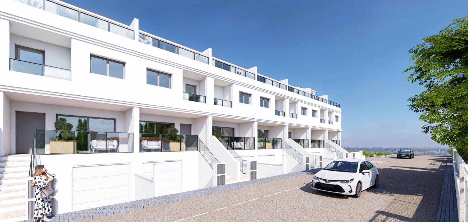 Nieuw gebouw - Townhouse - Rafal