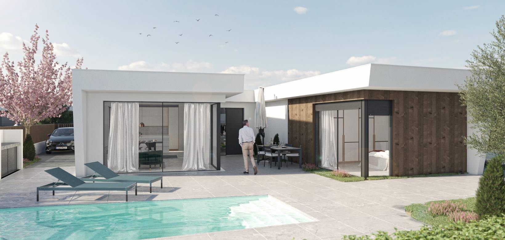 Nieuw gebouw - Villa - Altaona Golf Murcia