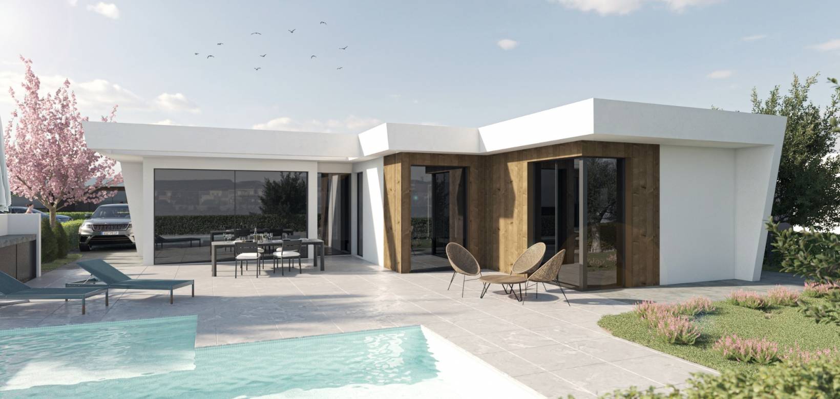 Nieuw gebouw - Villa - Altaona Golf Murcia