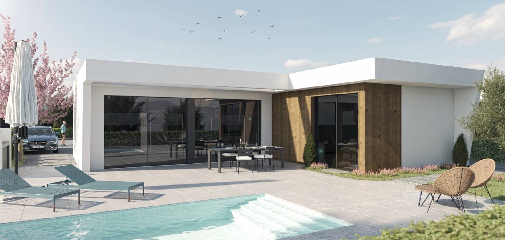 Nieuw gebouw - Villa - Altaona Golf Murcia