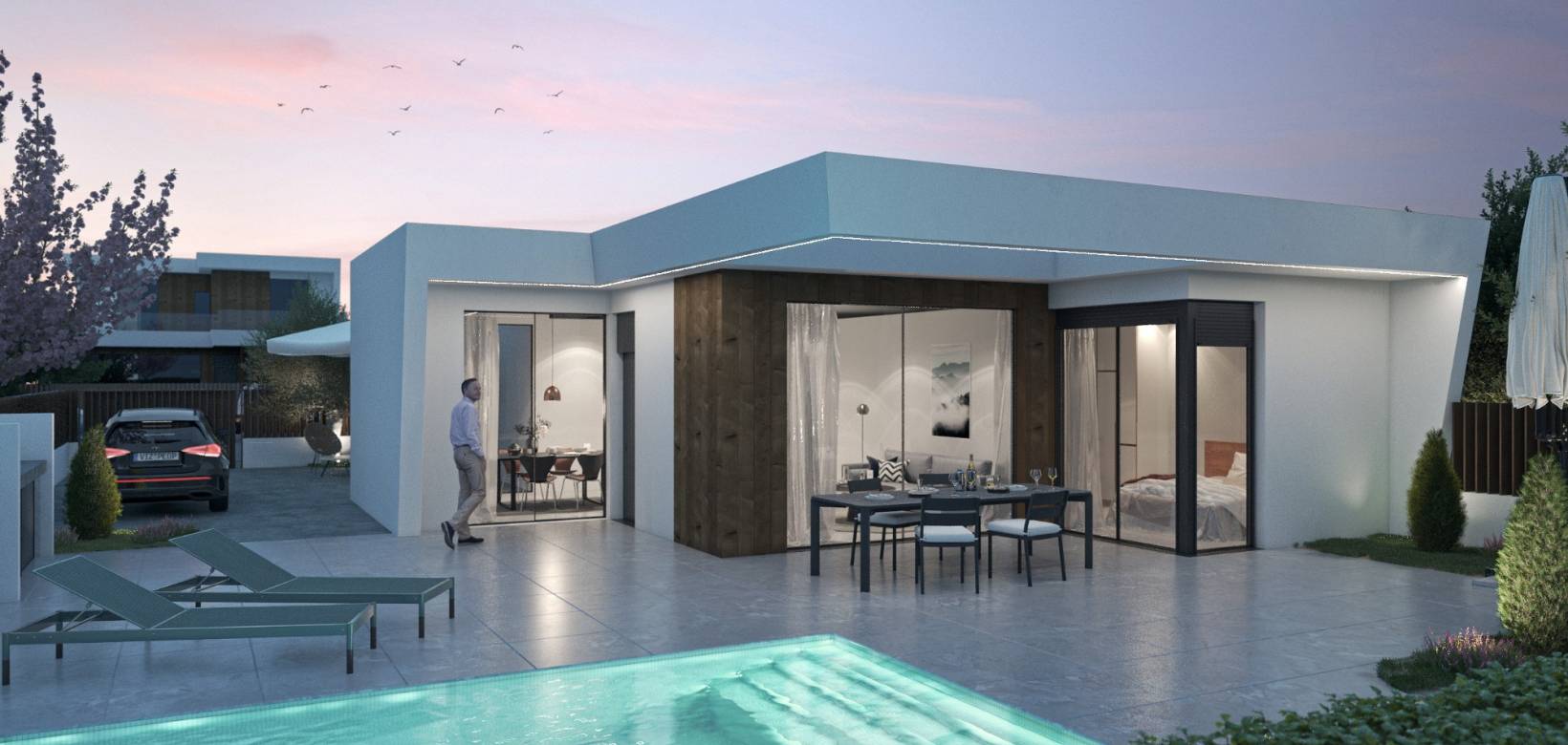 Nieuw gebouw - Villa - Altaona Golf Murcia