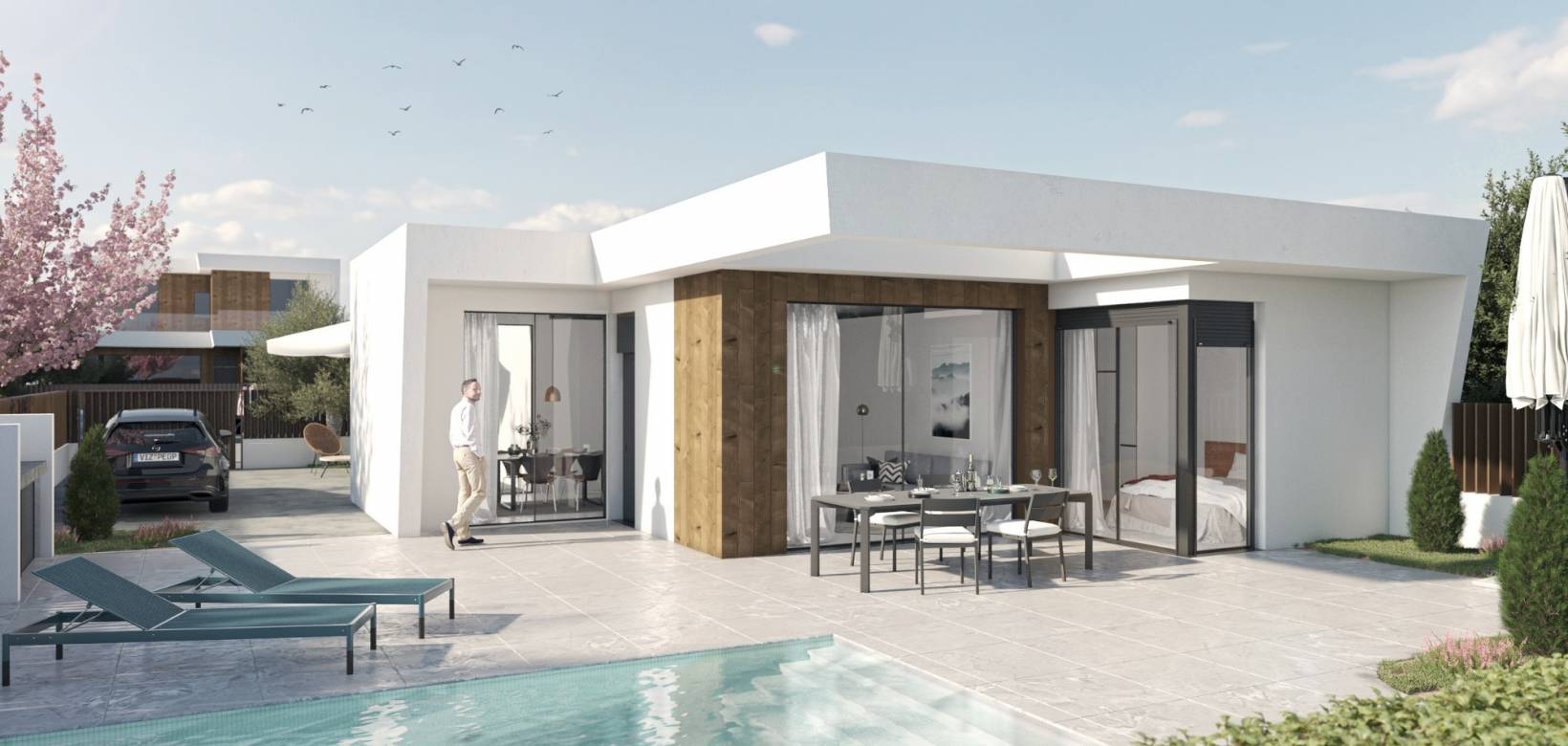 Nieuw gebouw - Villa - Altaona Golf Murcia