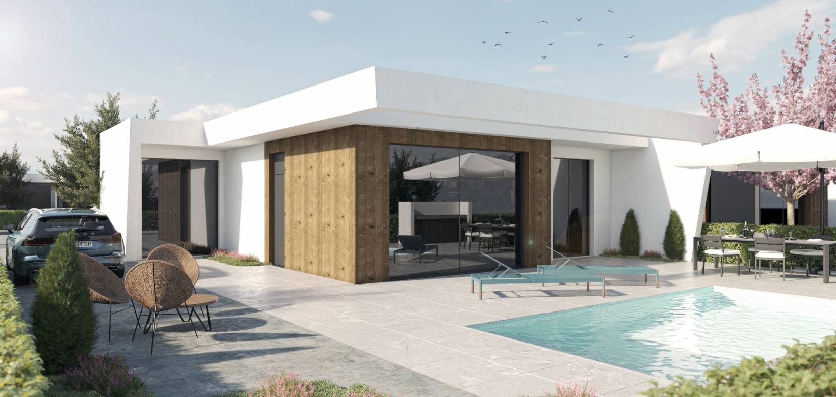 Nieuw gebouw - Villa - Altaona Golf Murcia