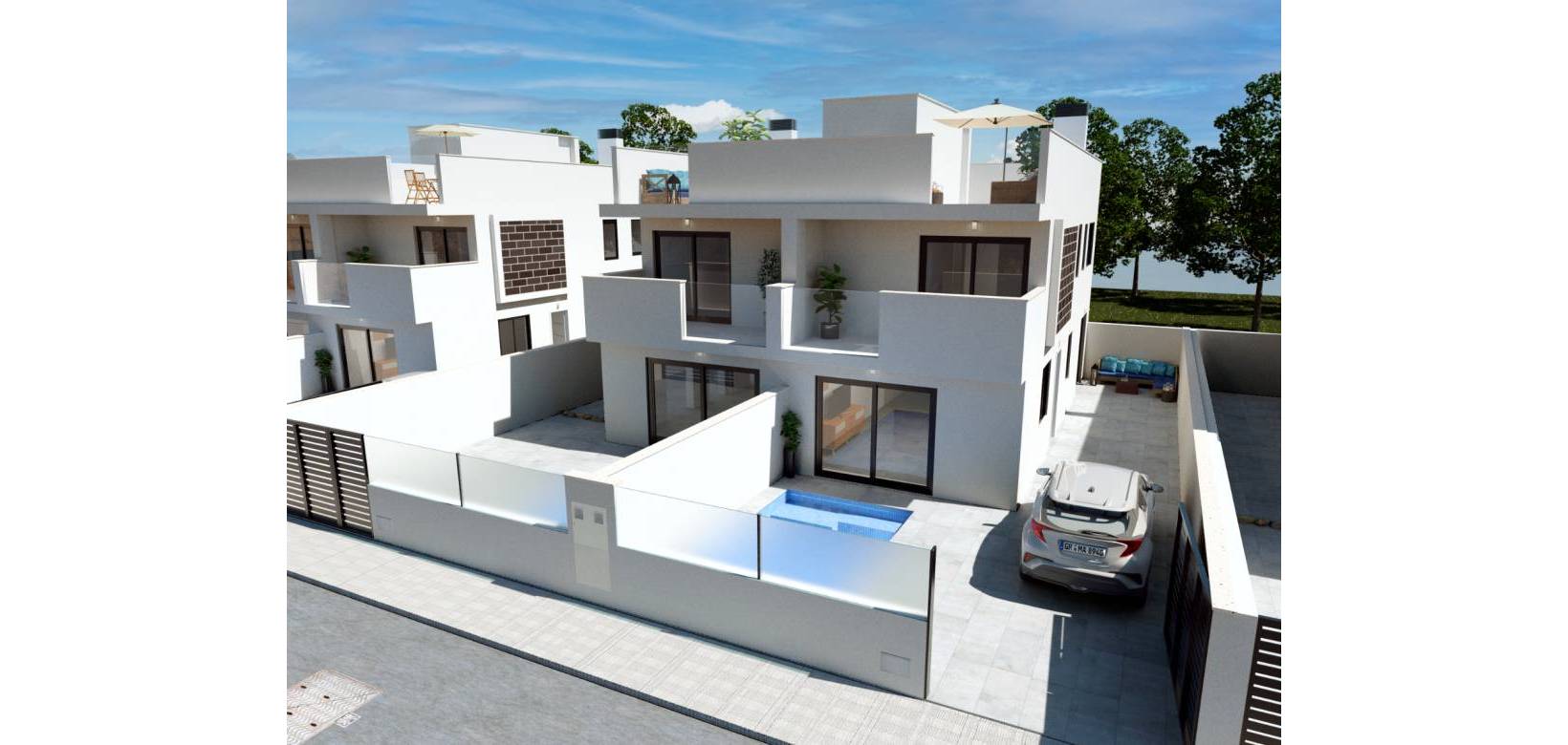 Nieuw gebouw - Villa / Half vrijstaand - San Pedro del Pinatar