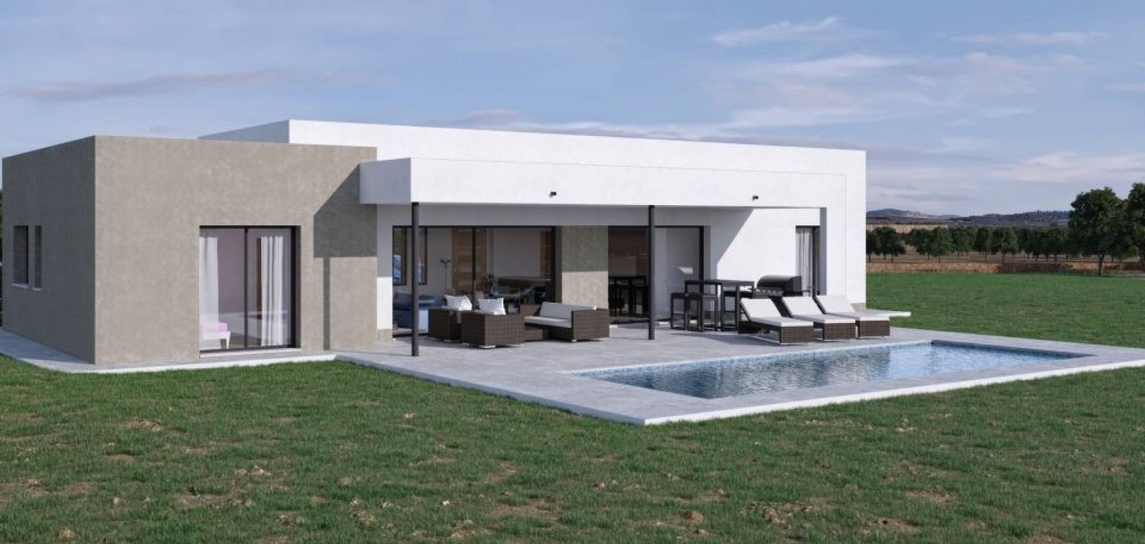 Nieuw gebouw - Villa - Hondón de las Nieves