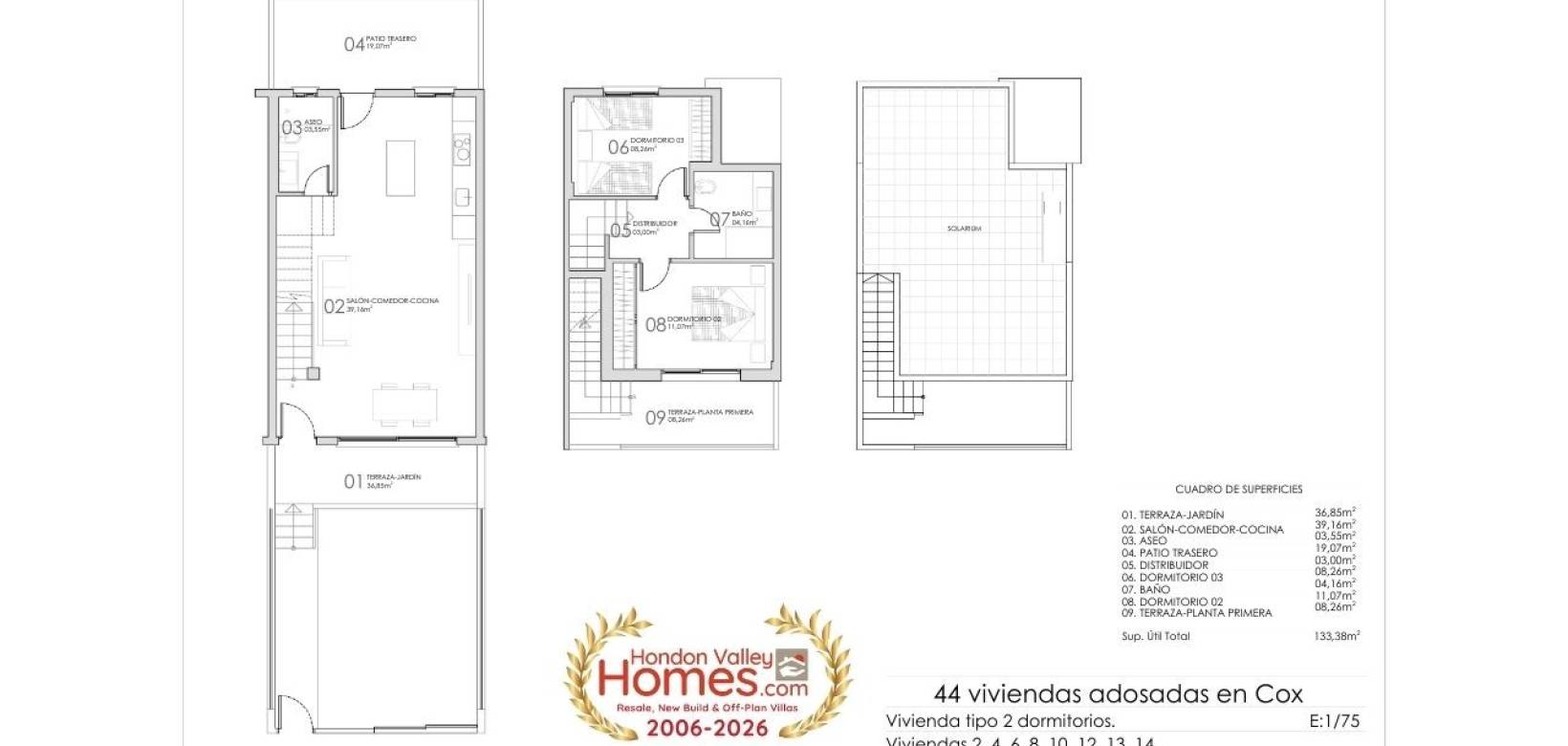 Nouvelle construction - Maisons de ville - Cox