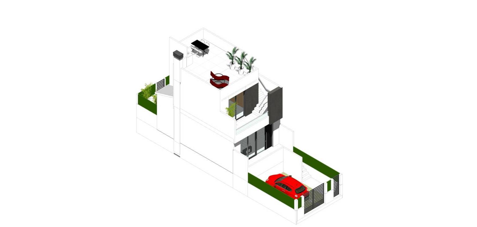 Nouvelle construction - Maisons de ville - Cox