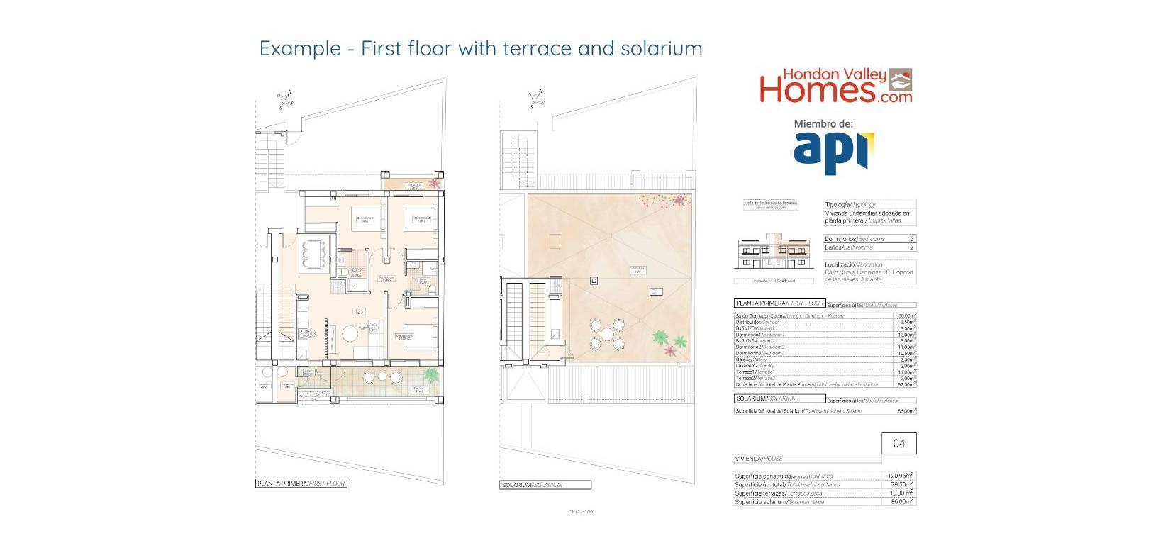 Nouvelle construction - Villa - Hondón de las Nieves