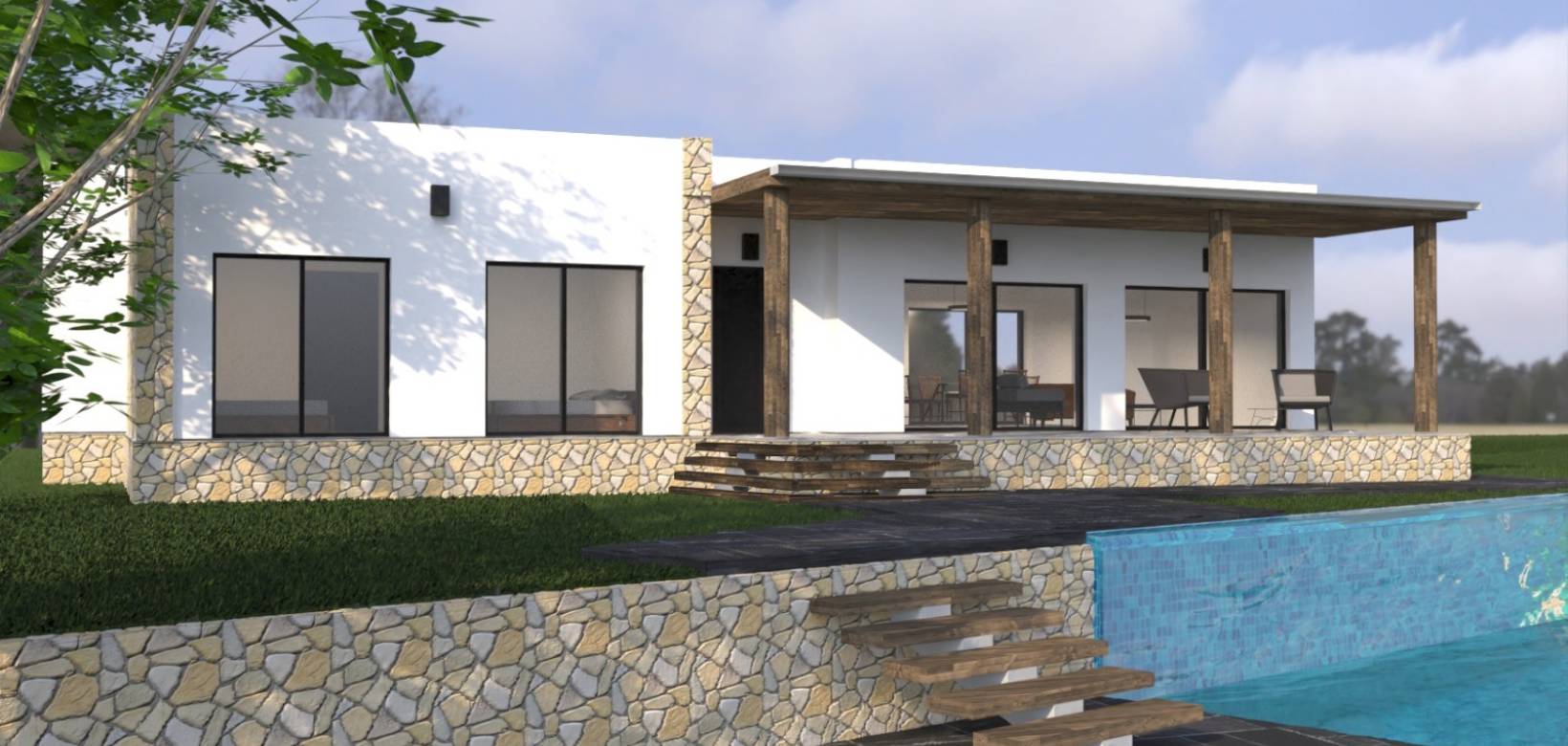 Nouvelle construction - Villa individuelle - Pinoso  - Pinoso