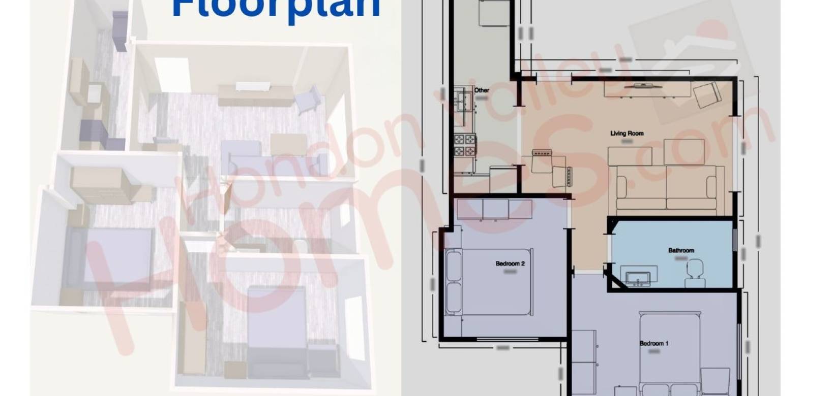 Resale - Apartment - Hondón de los Frailes