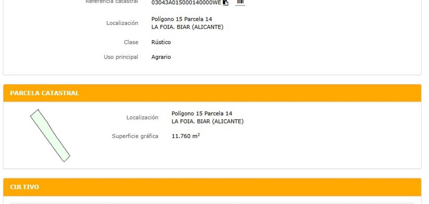 Resale - Land - Biar