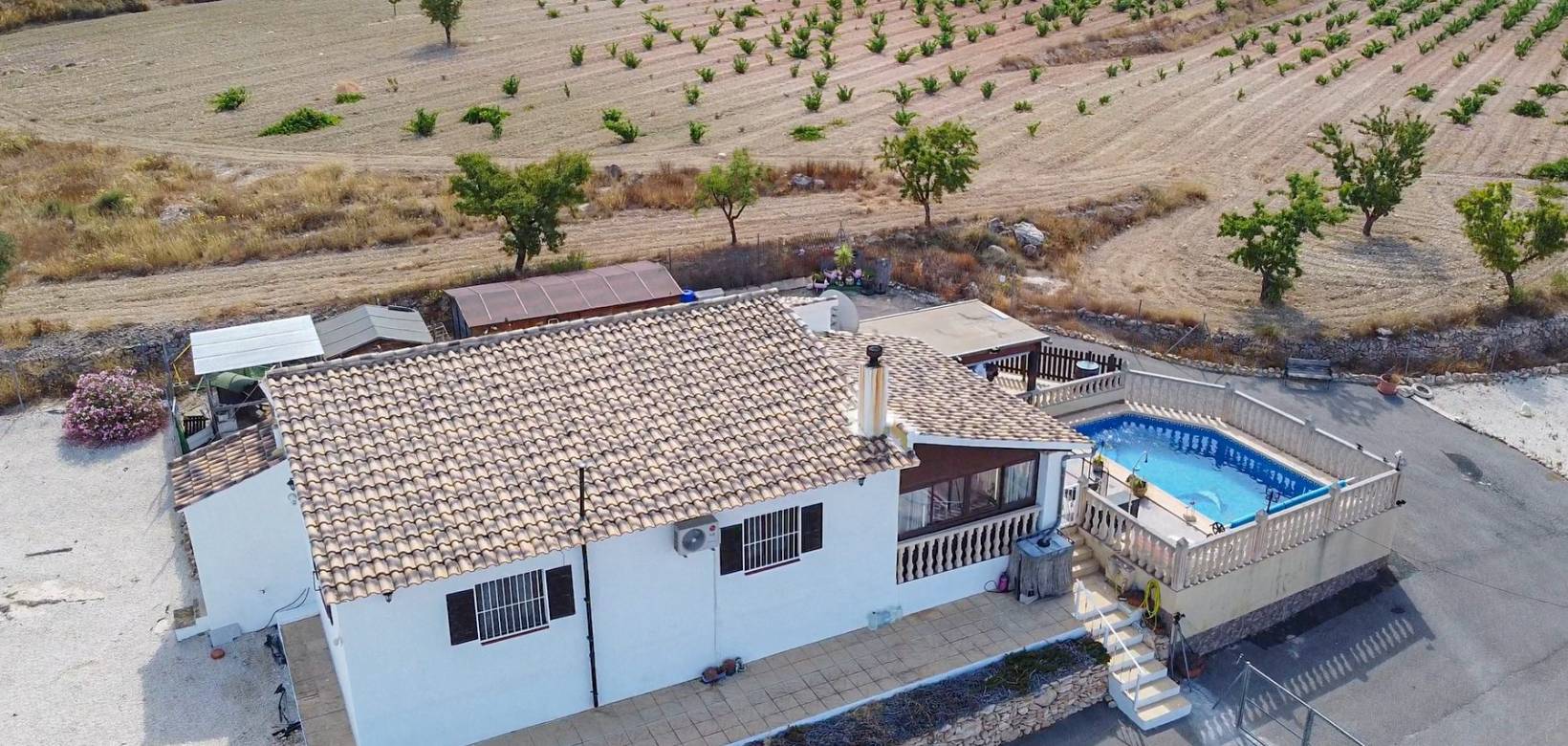 Revente - Villa - Canada del Trigo - Polígono 1, Parcela 13, COLLADO. ABANILLA (MURCIA)