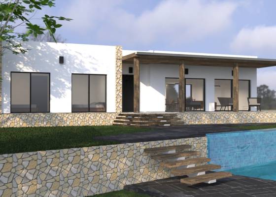 Villa individuelle - Nouvelle construction - Pinoso  - Pinoso