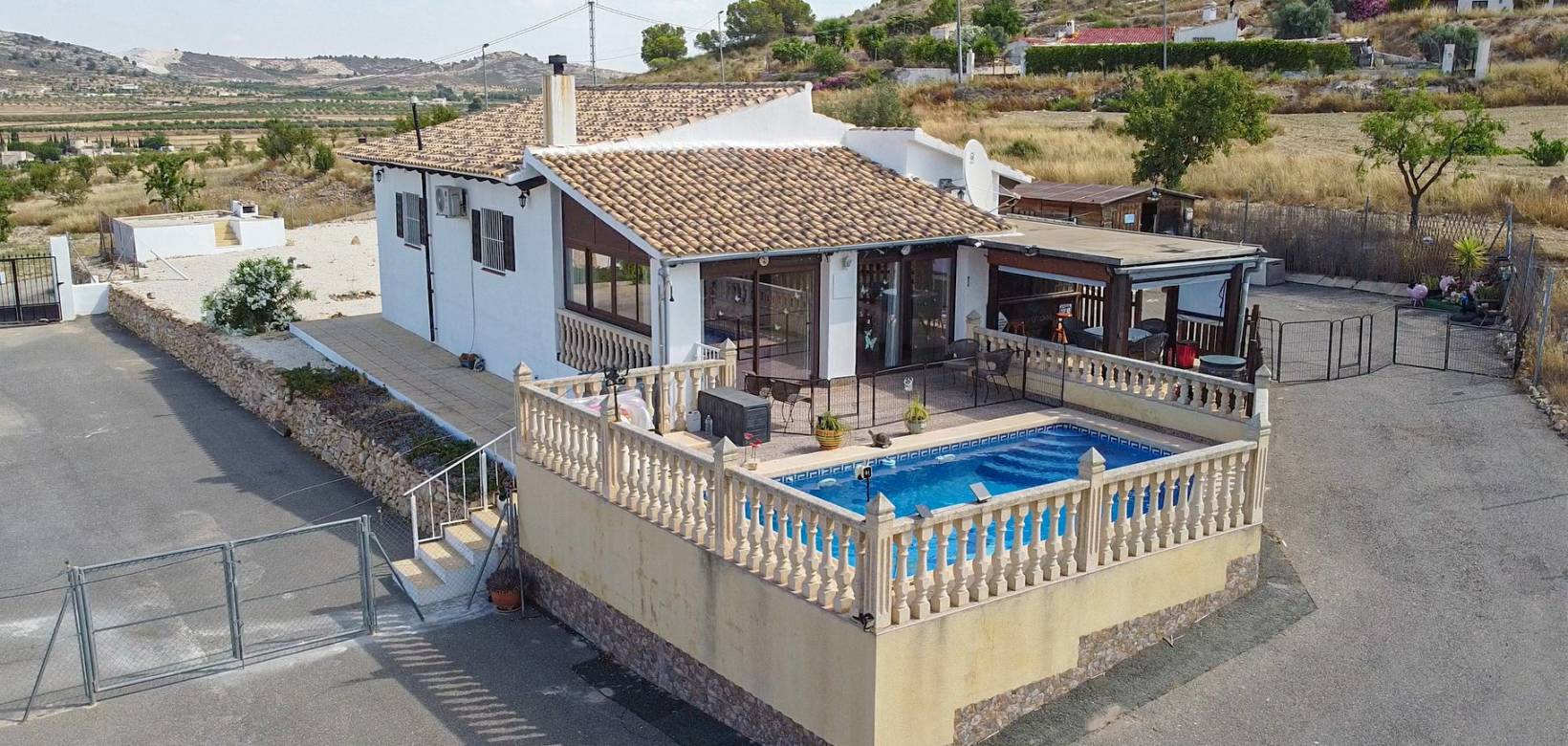 Wederverkoop - Villa - Canada del Trigo - Polígono 1, Parcela 13, COLLADO. ABANILLA (MURCIA)