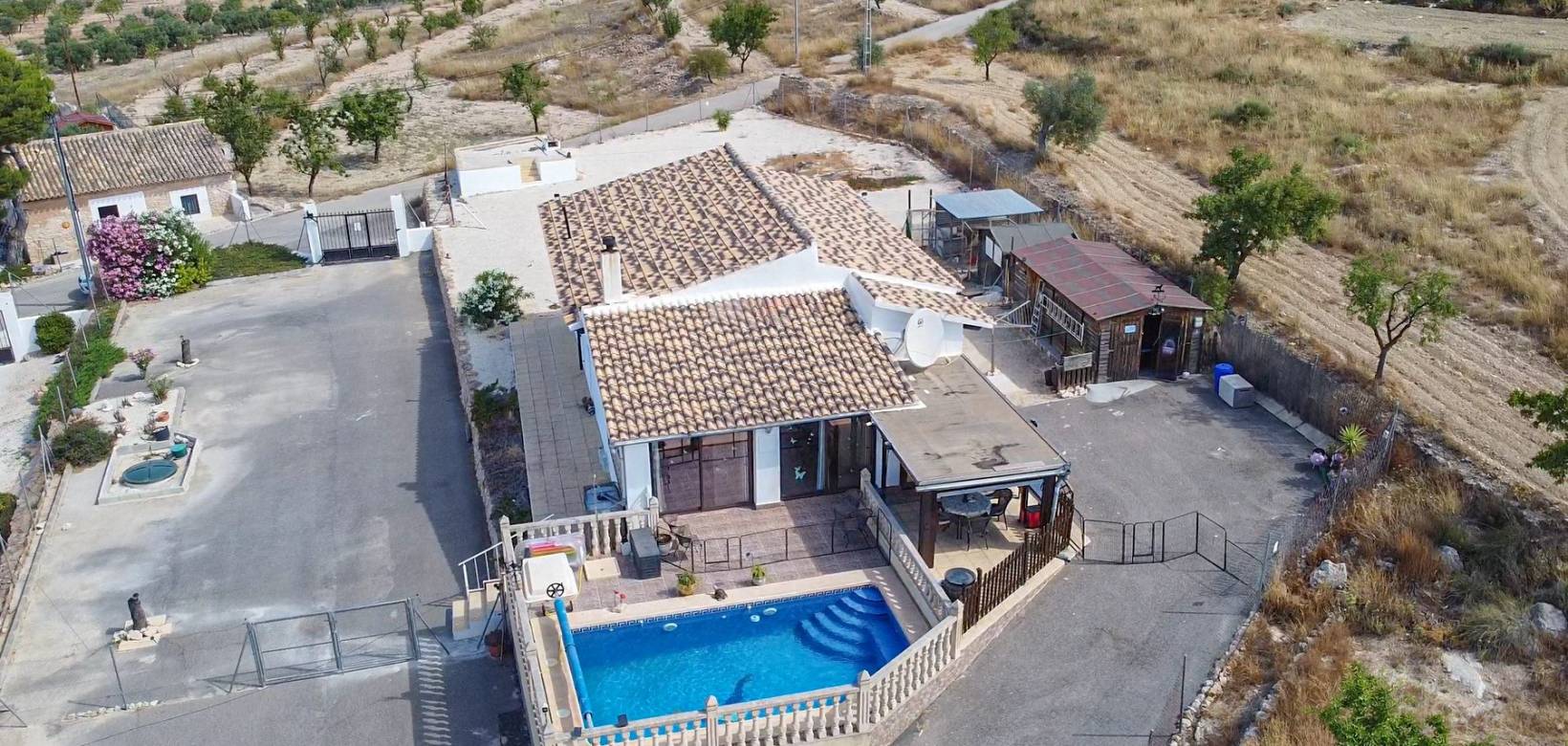 Wederverkoop - Villa - Canada del Trigo - Polígono 1, Parcela 13, COLLADO. ABANILLA (MURCIA)