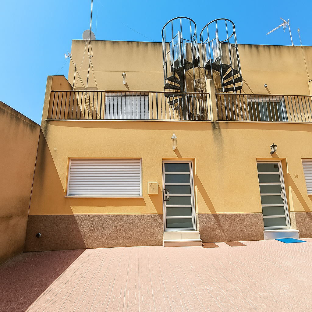 Apartment 3 Bedrooms Hondón de los Frailes with Solarium and Pool