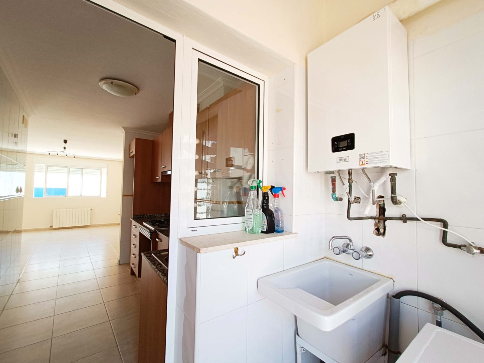 Apartment 3 Bedrooms Hondón de los Frailes with Solarium and Pool