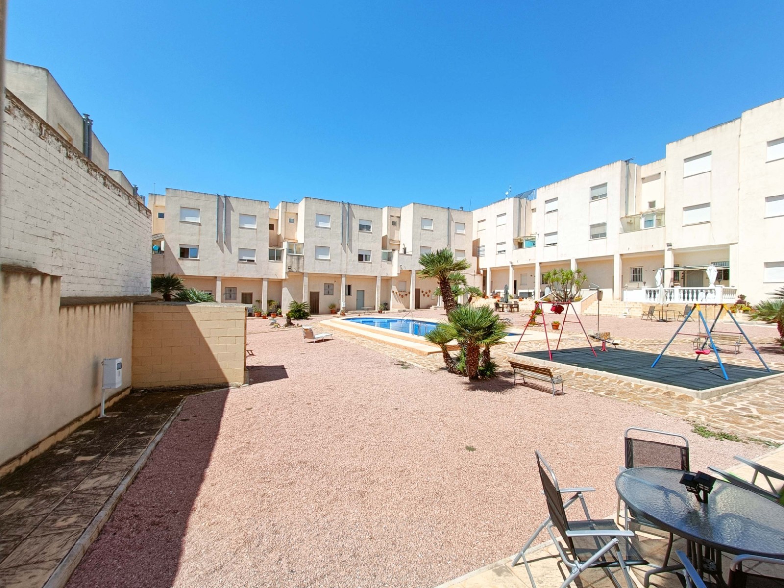 Apartment 3 Bedrooms Hondón de los Frailes with Solarium and Pool