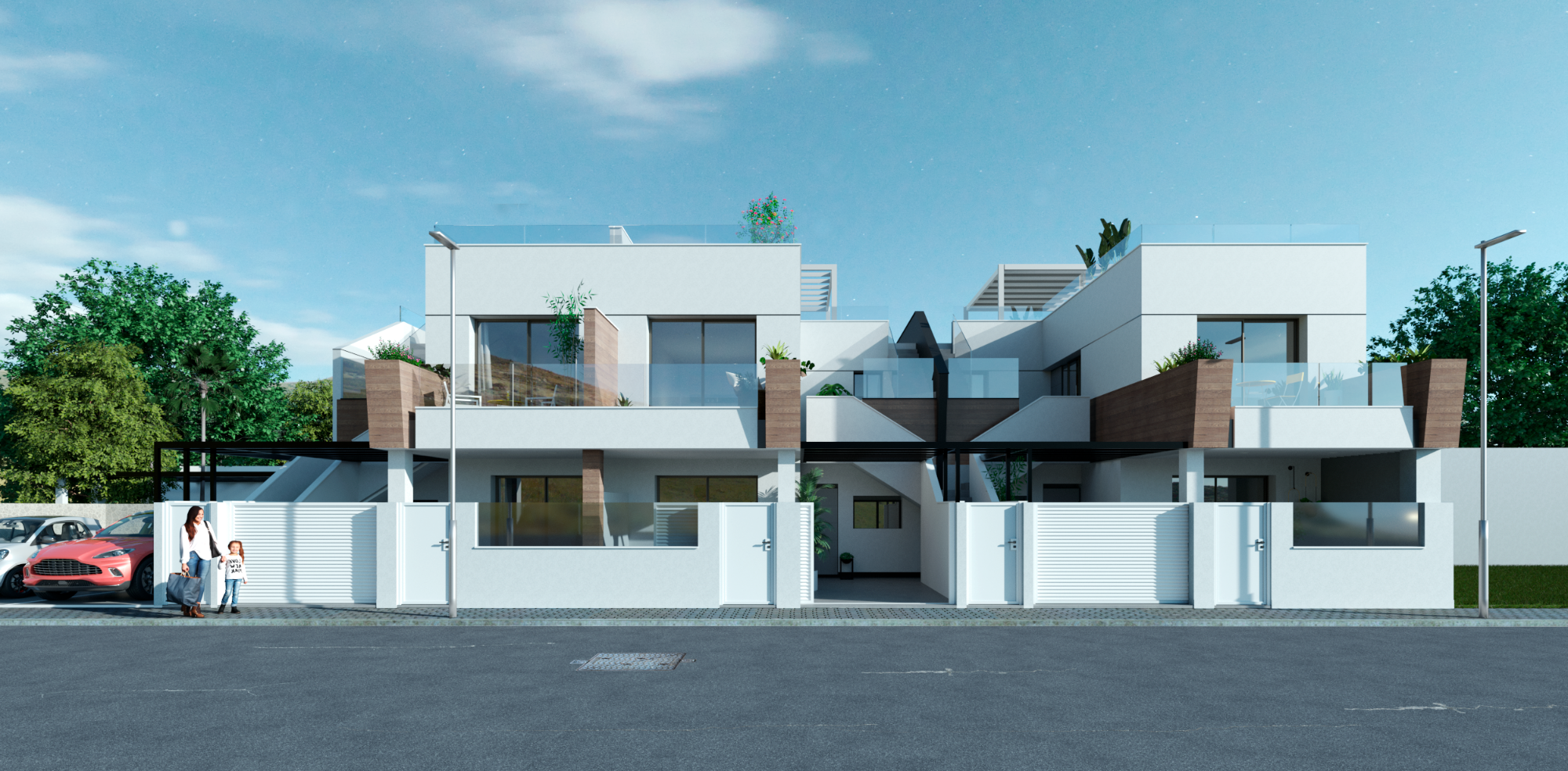 Semi-detached in Pilar de la Horadada - New build in Alicante Dream Homes Hondon