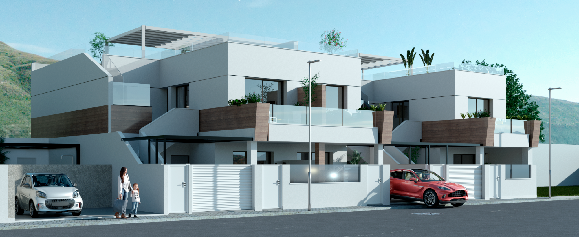 Semi-detached in Pilar de la Horadada - New build in Alicante Dream Homes Hondon
