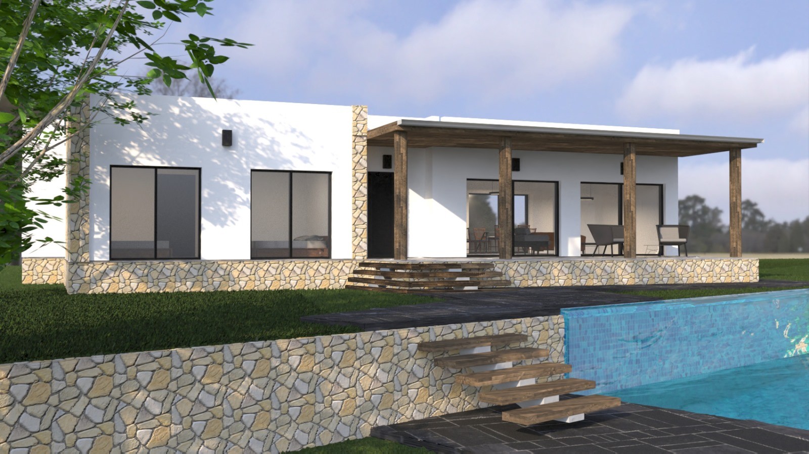 New Build Villa 3 Beds Pinoso with Private Pool and Garage