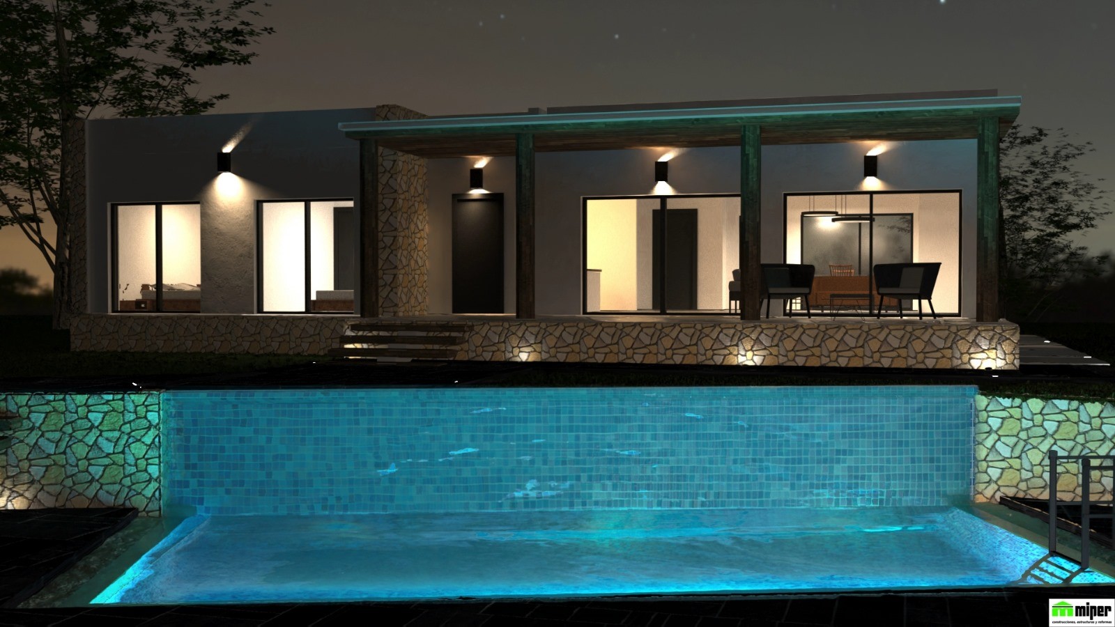 New Build Villa 3 Beds Pinoso with Private Pool and Garage