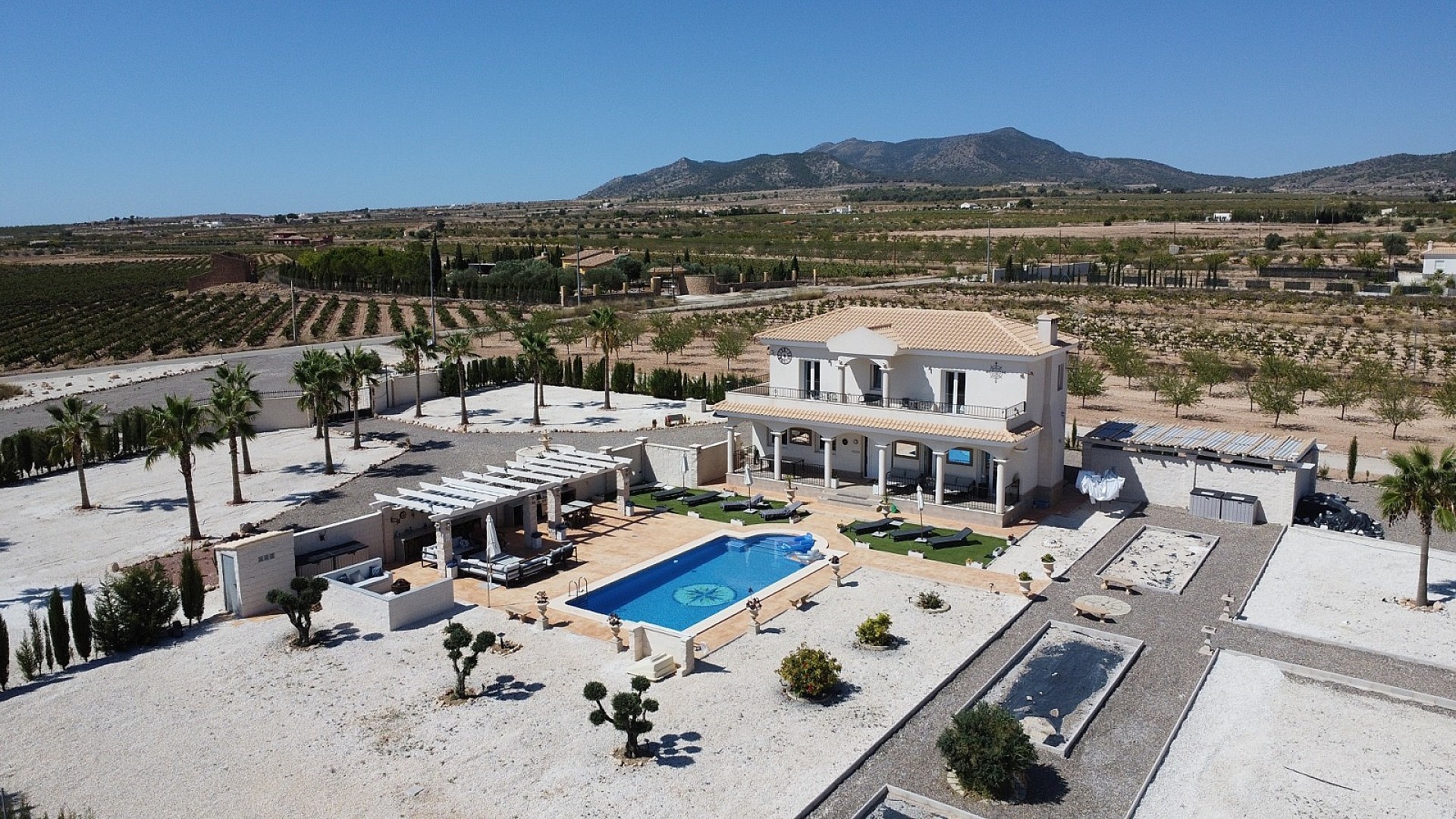 New Build Villa Three Bedrooms Pinoso with Pool and Garage