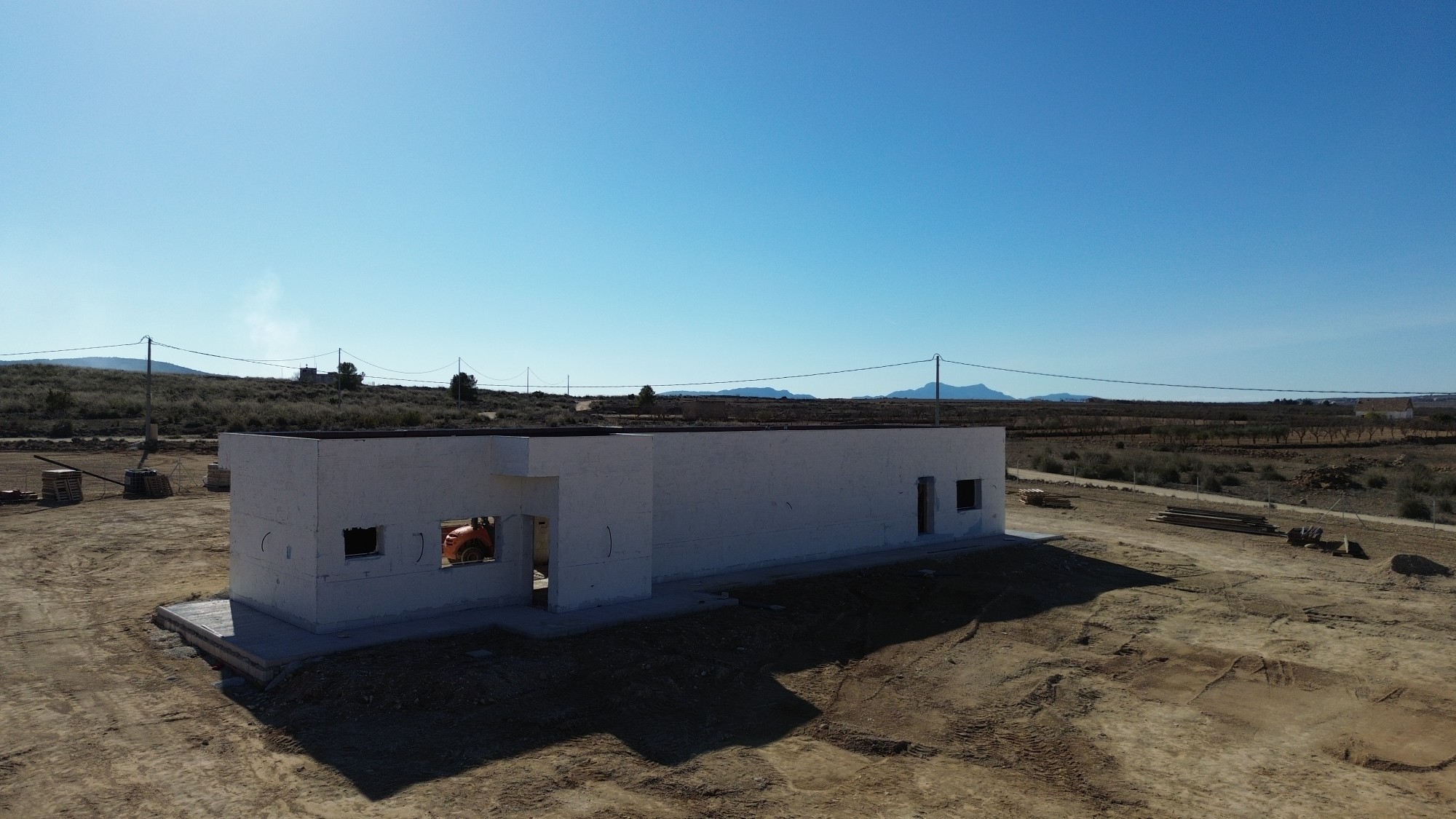 New Build Villa with 3 Bedrooms in Pinoso with Pool and Views