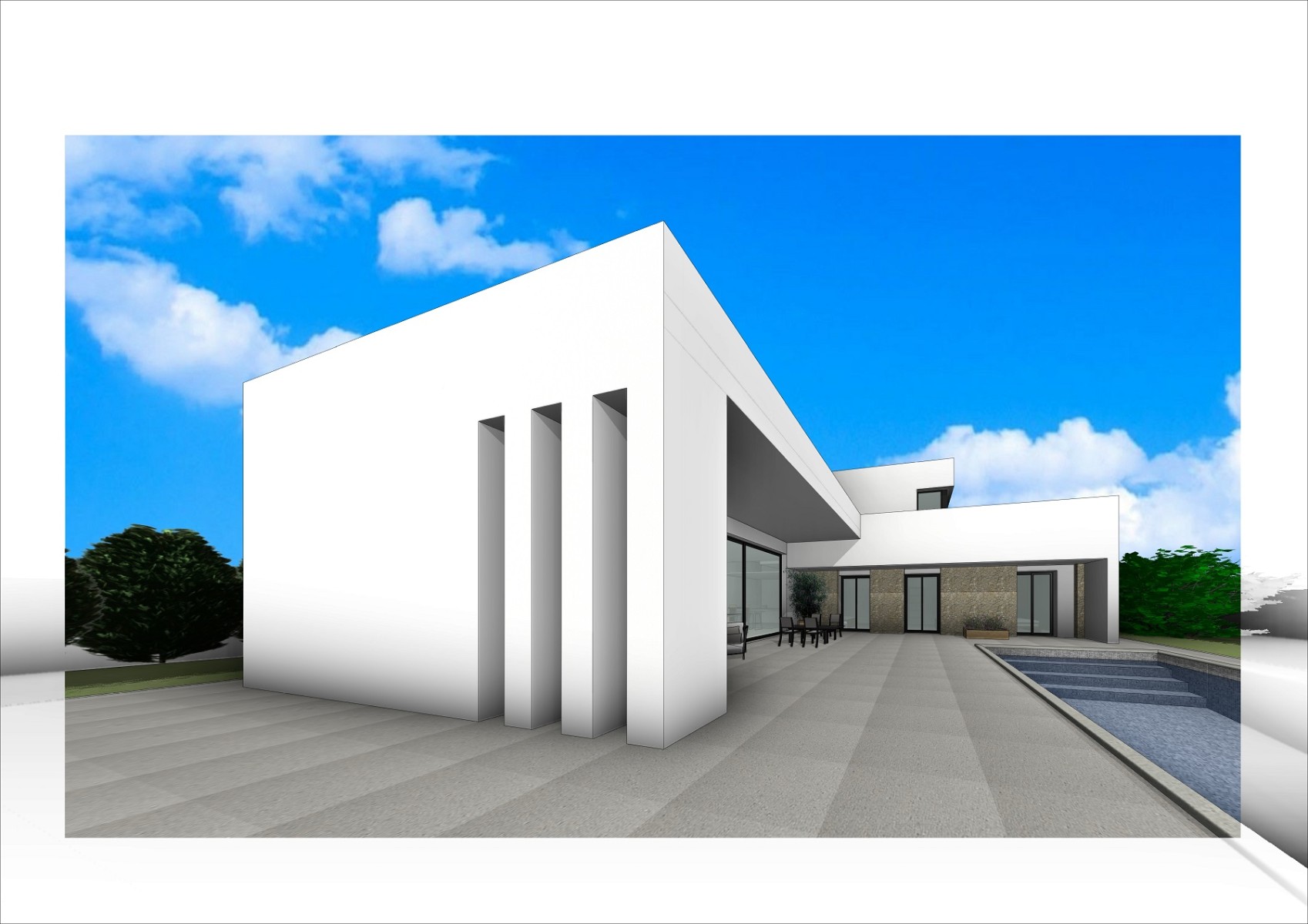 New Build Villa with 4 Bedrooms in Aspe with Pool and Large Plot