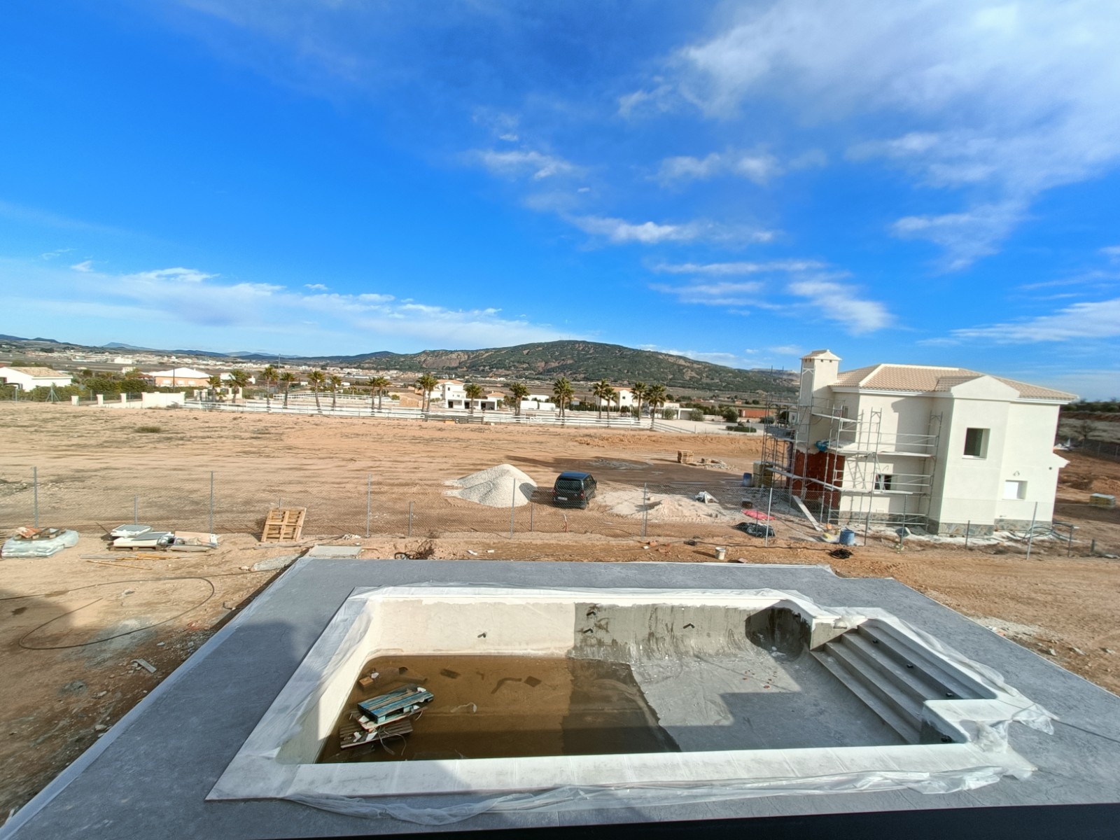 New Build Villa 3 Bedrooms Pinoso with Pool and Extensive Plot