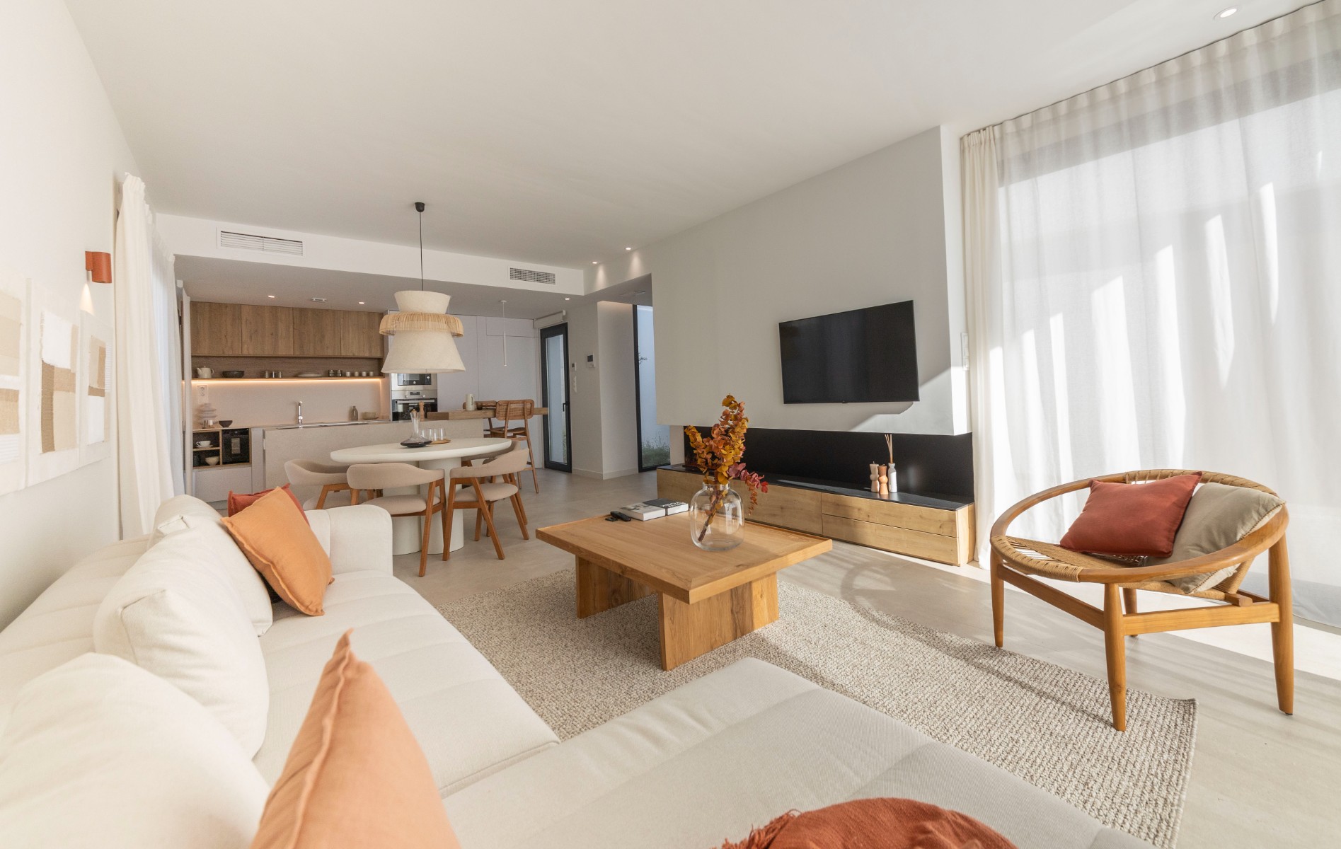 New Build Villa with 3 Bedrooms in Altaona Golf Murcia with Pool