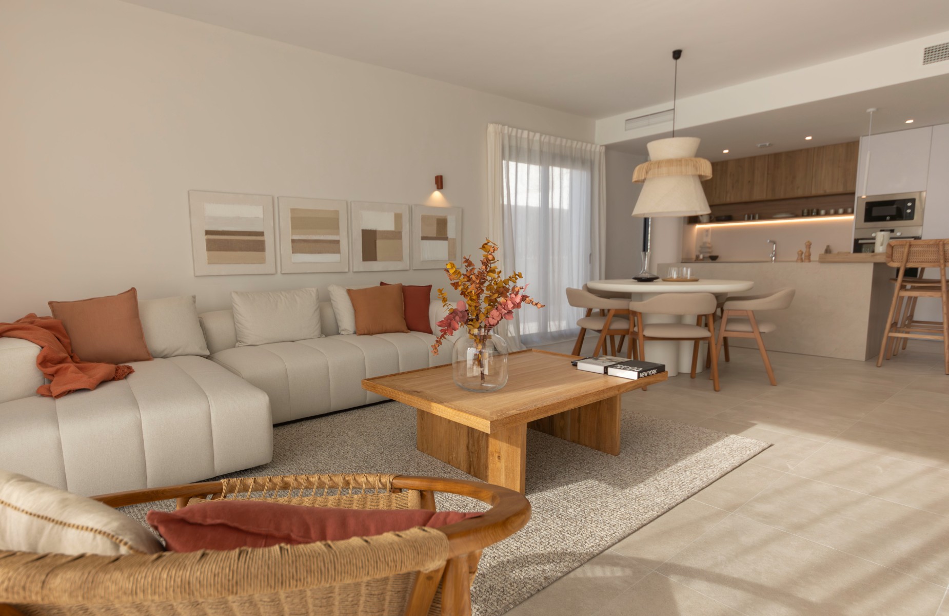 New Build Villa with 3 Bedrooms in Altaona Golf Murcia with Pool