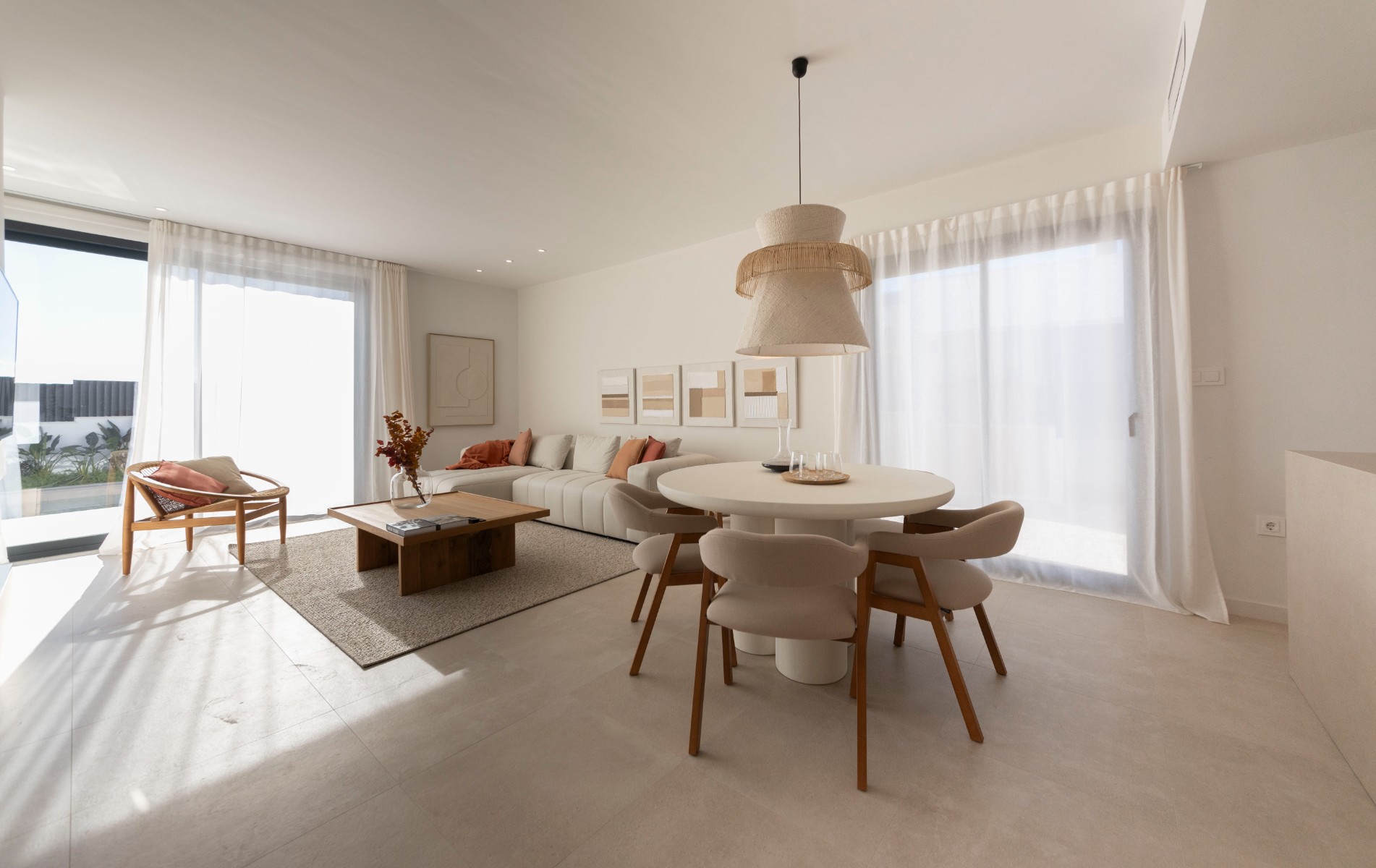 New Build Villa with 3 Bedrooms in Altaona Golf Murcia with Pool