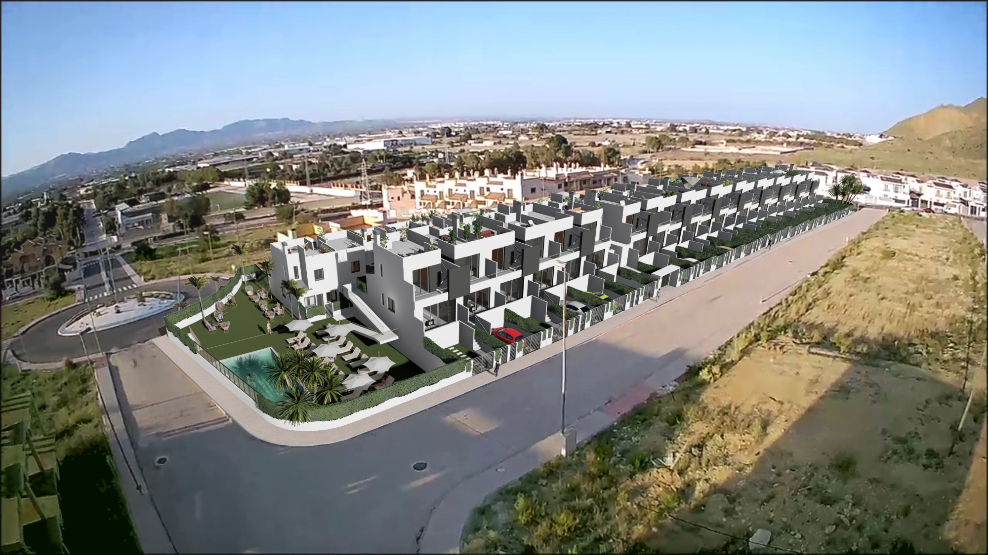 New Build Townhouse with 3 Bedrooms in Cox, Alicante with Pool
